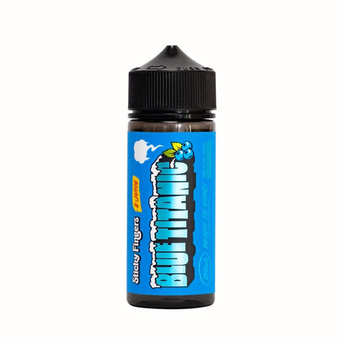 Sticky Fingers | Blue Titanic 120ml bottle