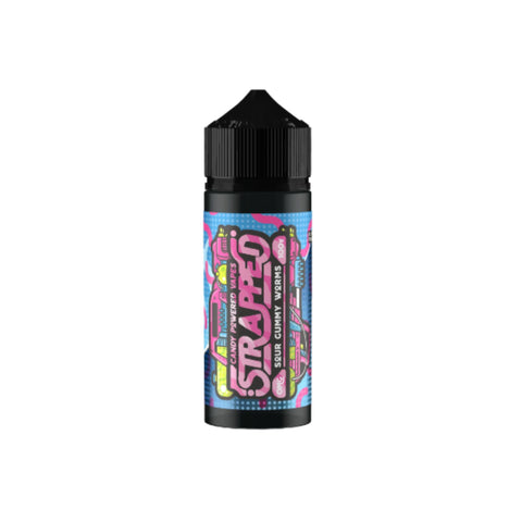 Strapped Original | Sour Gummy Worms 100ml bottle