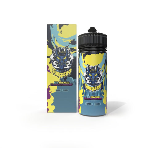 Sub-Zero | Ice Mango Blackcurrant 100ml bottle and box