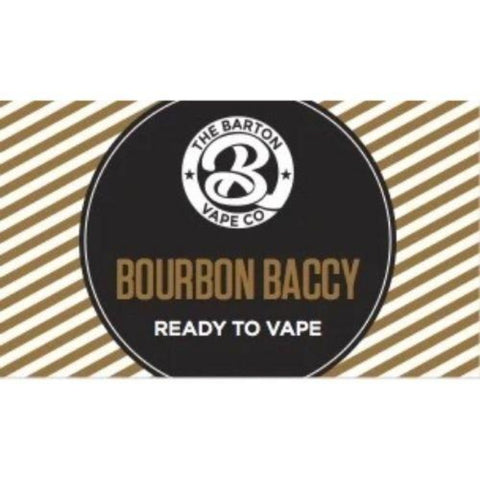 The Barton Vape Co | Bourbon Baccy label