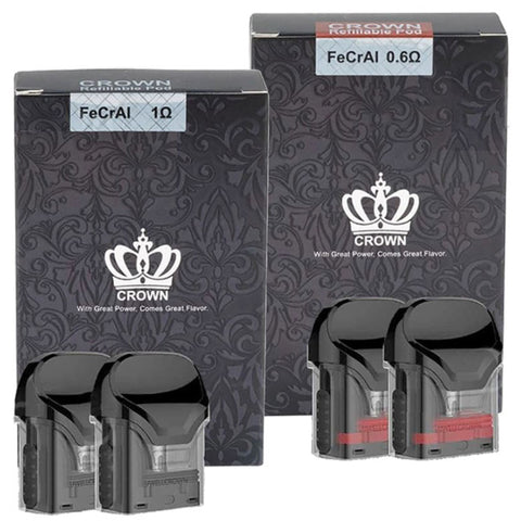 Uwell Crown Replacement Pods | 2 Pack 2 packet with 4 pods