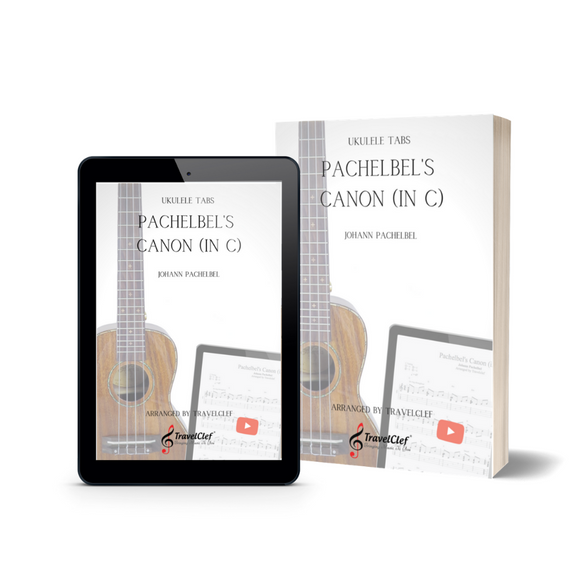 canon in c ukulele fingerstyle tab pdf