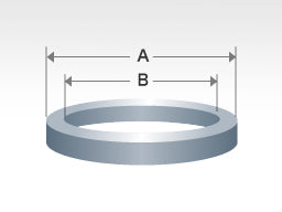 Rays - Hub Ring - 65mm to 57.1mm - 1 Piece