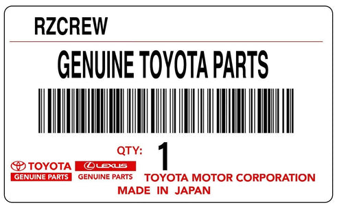OEM Toyota - PIN, STRAIGHT  - Toyota G16E-GTS