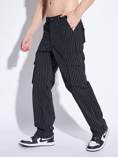 Black Carpenter Cargo Pants | Buy Men Trousers | Fugazee – FUGAZEE