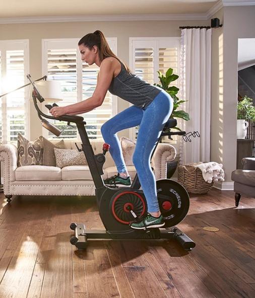 fitnation vertical cycle trainer standing workout