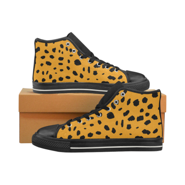 cheetah high top sneakers