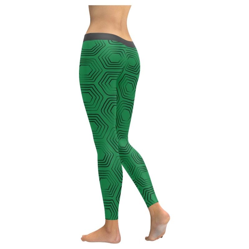 Women’s Premium Leggings - Custom Turtle Pattern