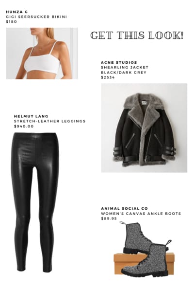 Leather Leggings Outfit Ideas