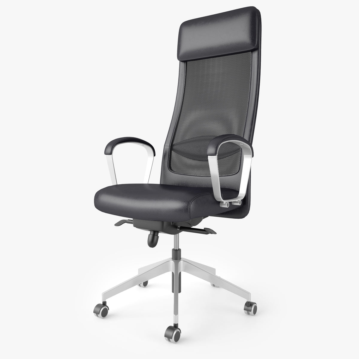 ikea markus office chair 3d model  facequad