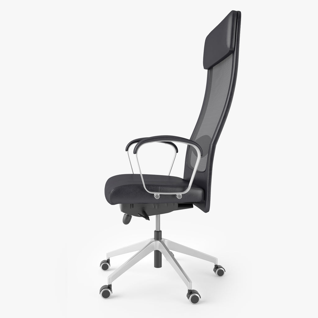 ikea markus office chair 3d model  facequad
