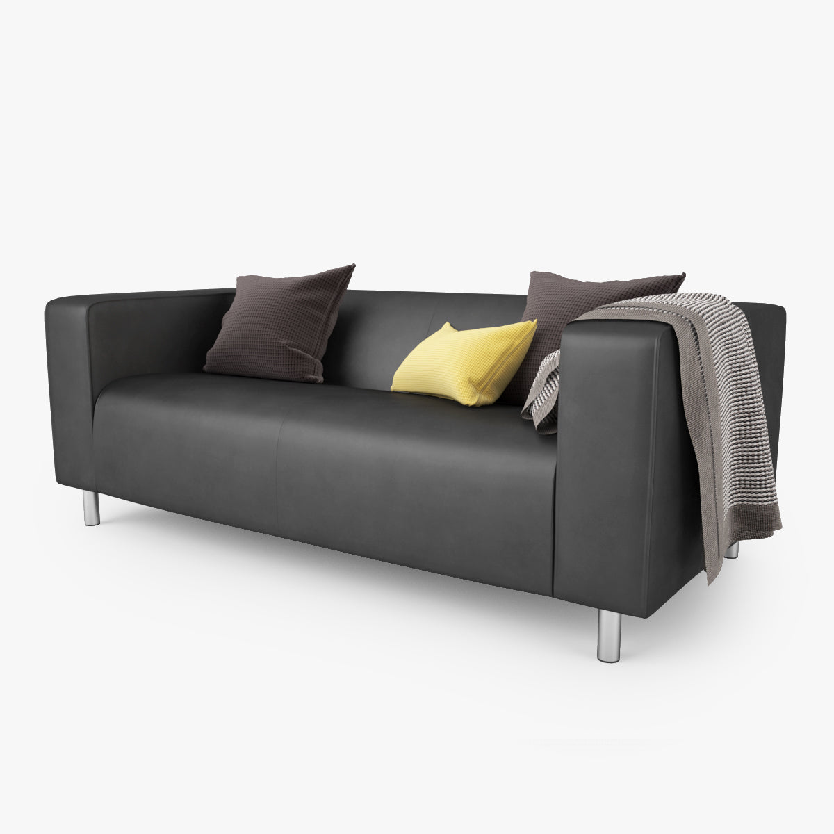 FREE IKEA  Klippan  Loveseat Sofa  3D  Model FaceQuad