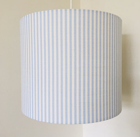 striped lampshade