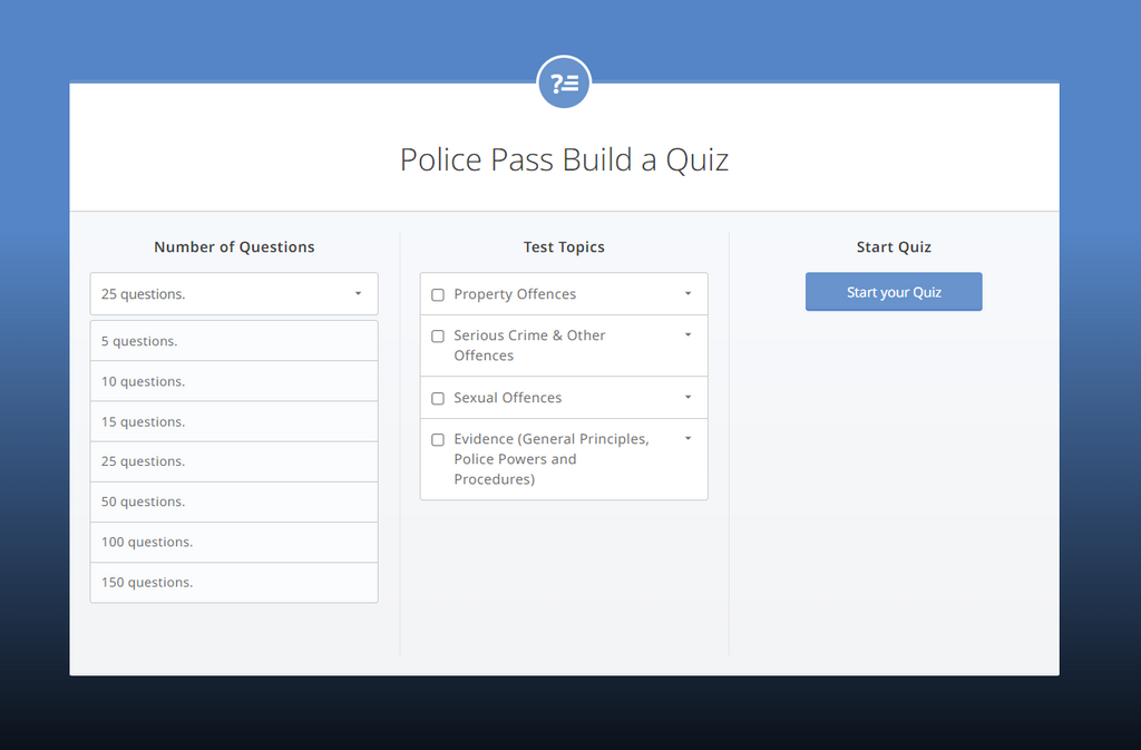 NATIONAL INVESTIGATORS EXAMINATION (NIE) MULTIPLE CHOICE QUESTION PA