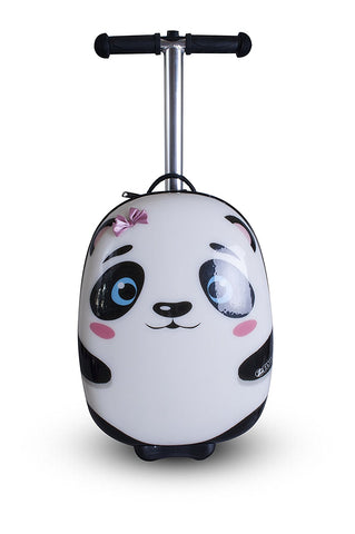 panda scooter suitcase