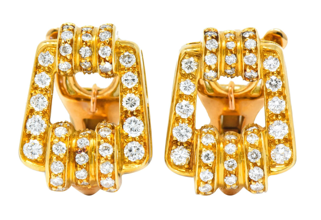 bulgari clip earrings