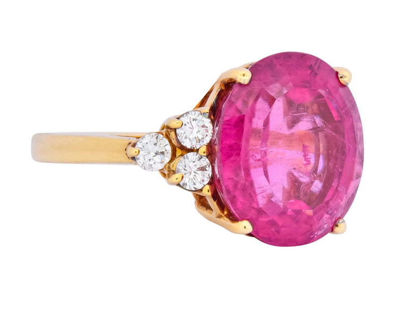 pink tourmaline ring tiffany