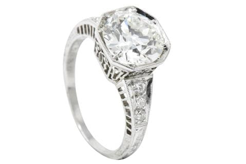 What is an old European cut Diamond ring? 