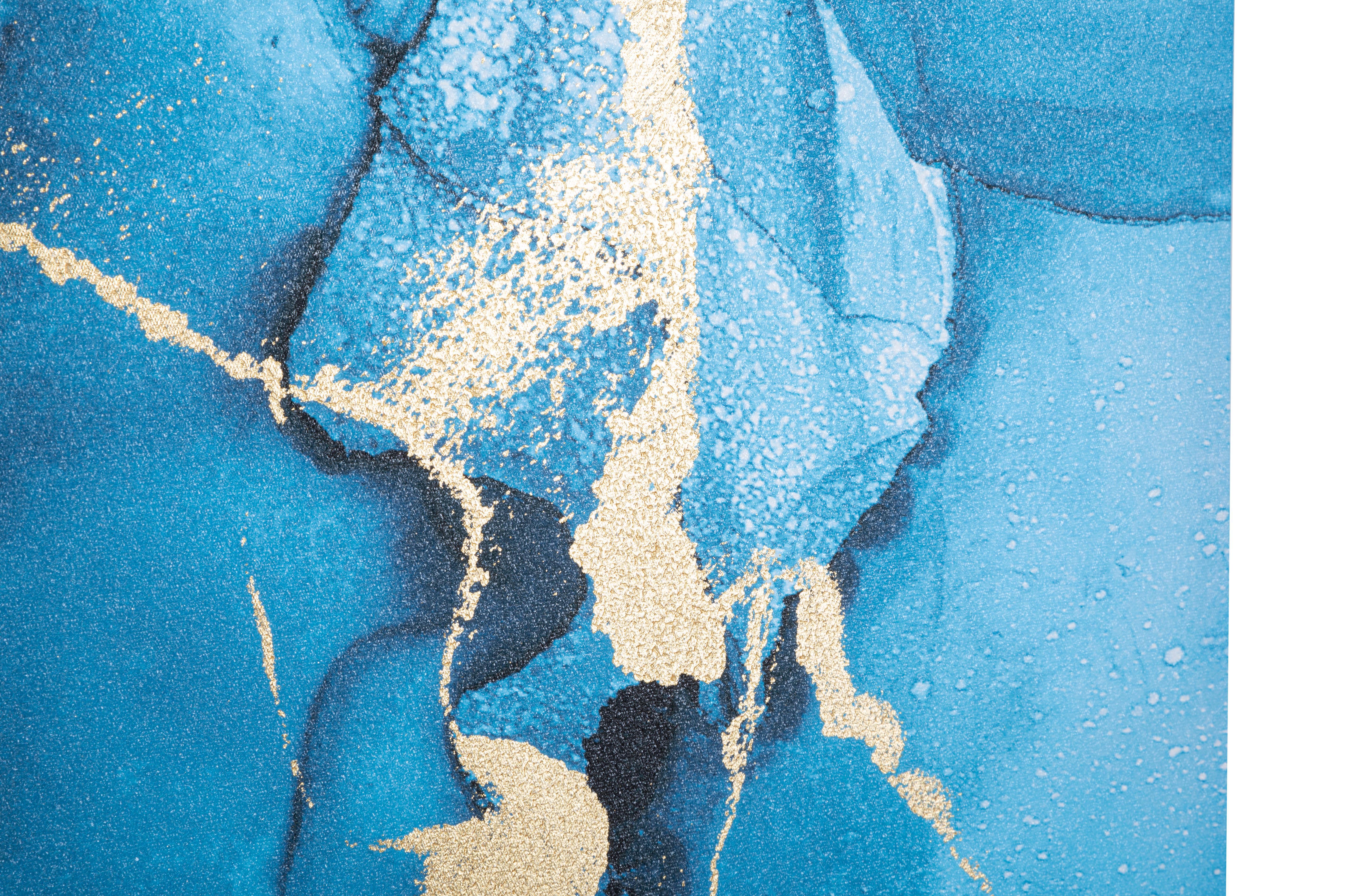 Mauro ferretti blu rey kék vászon nyomtatott kép