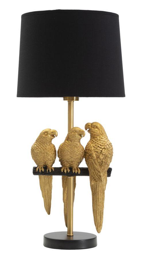 PARROTS arany asztali lámpa 62,5 cm