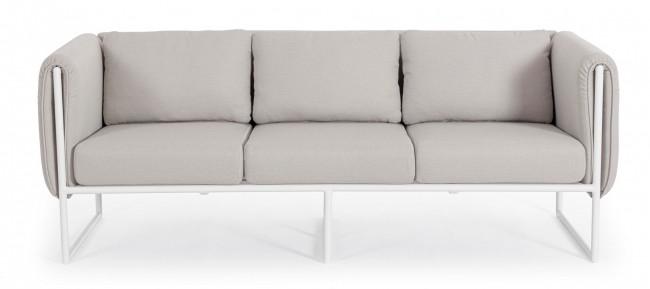 Bizzotto homemotion pixel szürke és fehér kanapé