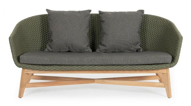 Bizzotto homemotion coachella zöld kerti kanapé