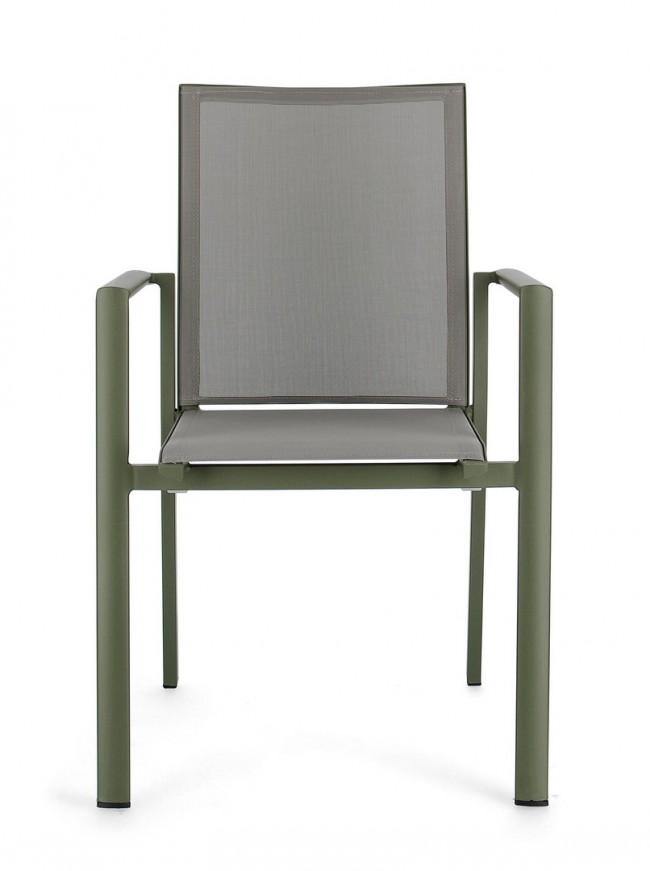 Bizzotto konnor ii zöld és szürke szék