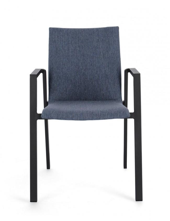 Bizzotto odeon kék kerti szék