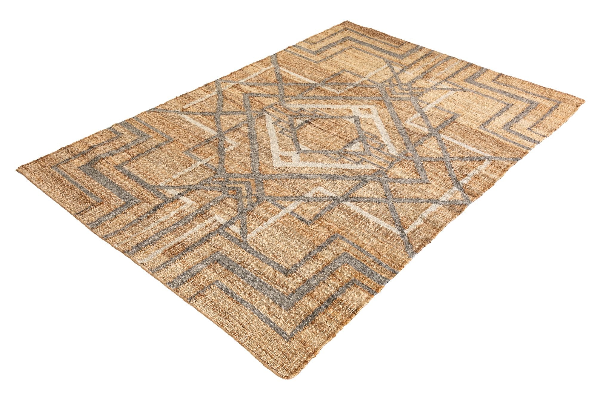 Invicta azteka bézs gyapjú szőnyeg 230x160 cm
