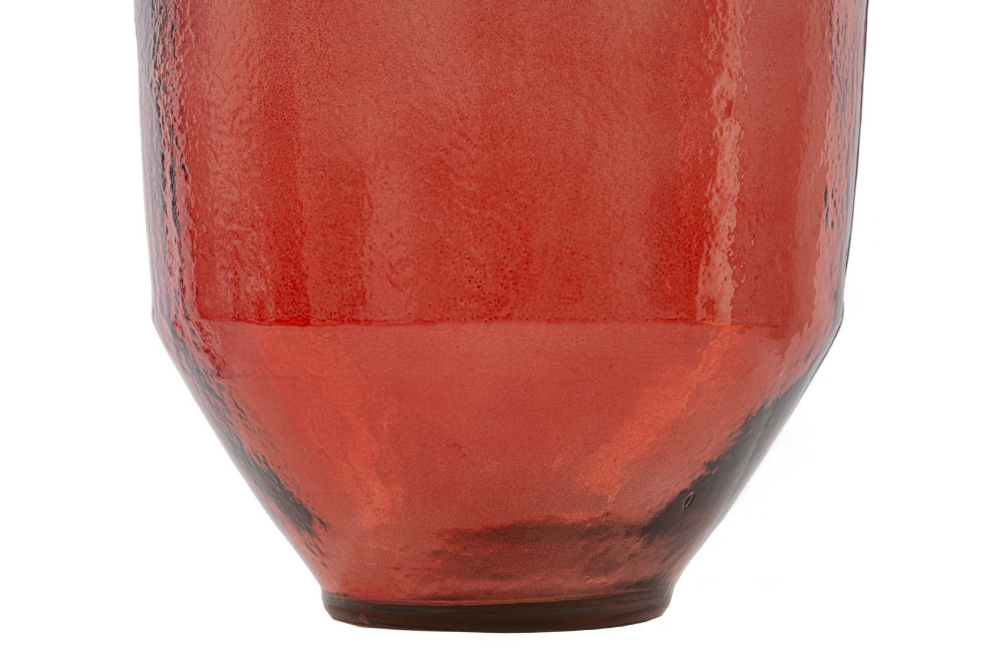 Mauro ferretti adobe piros üveg váza