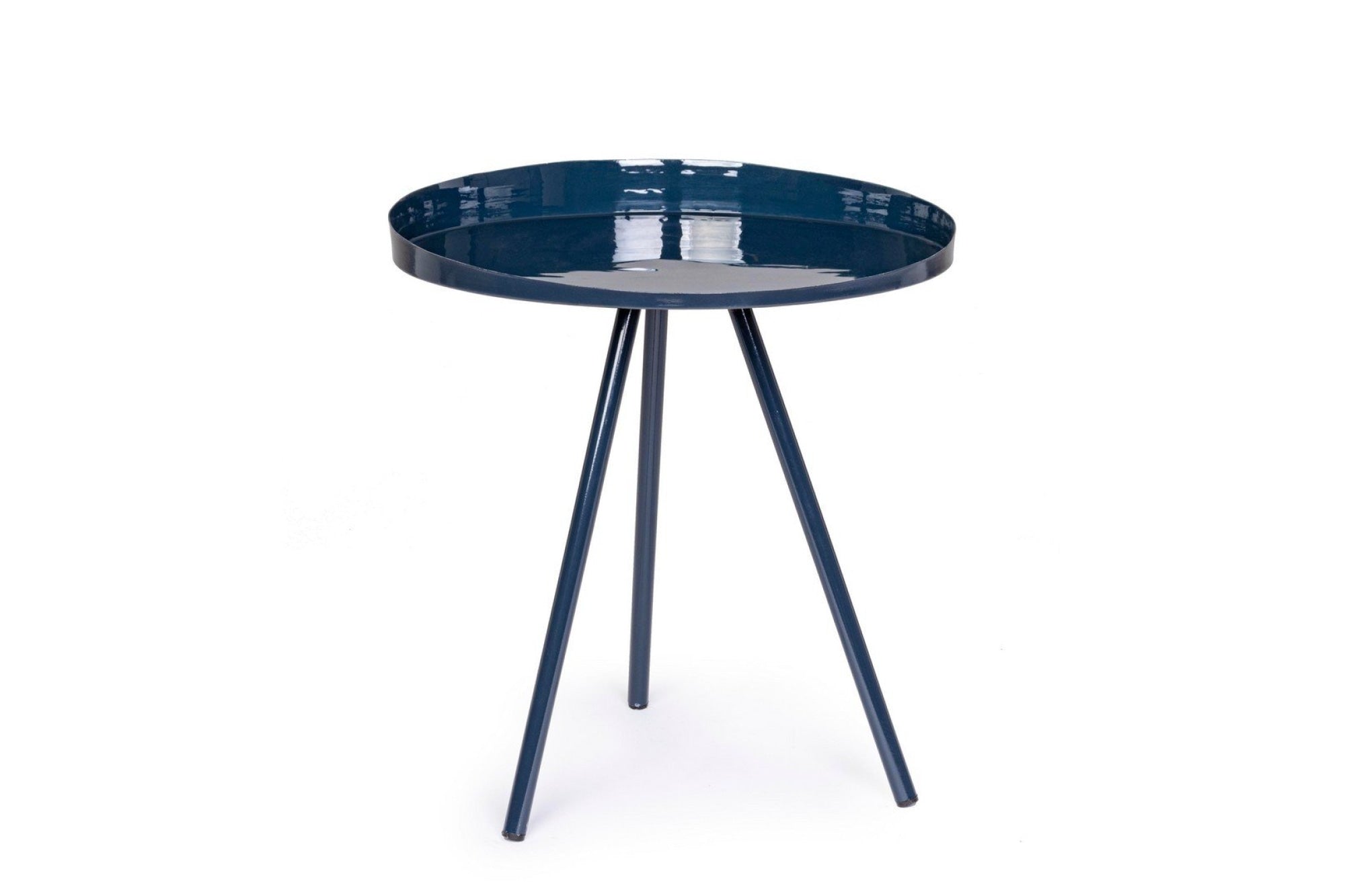 ANCHITA kék acél dohányzóasztal