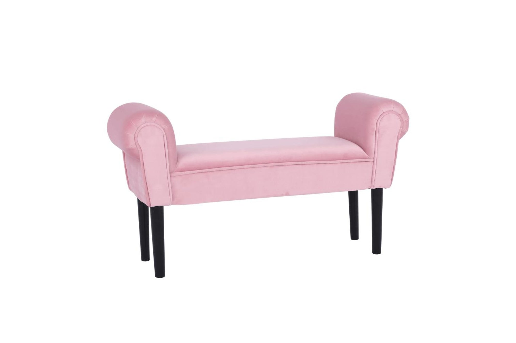 BURDA rózsaszín bársony ülőpad