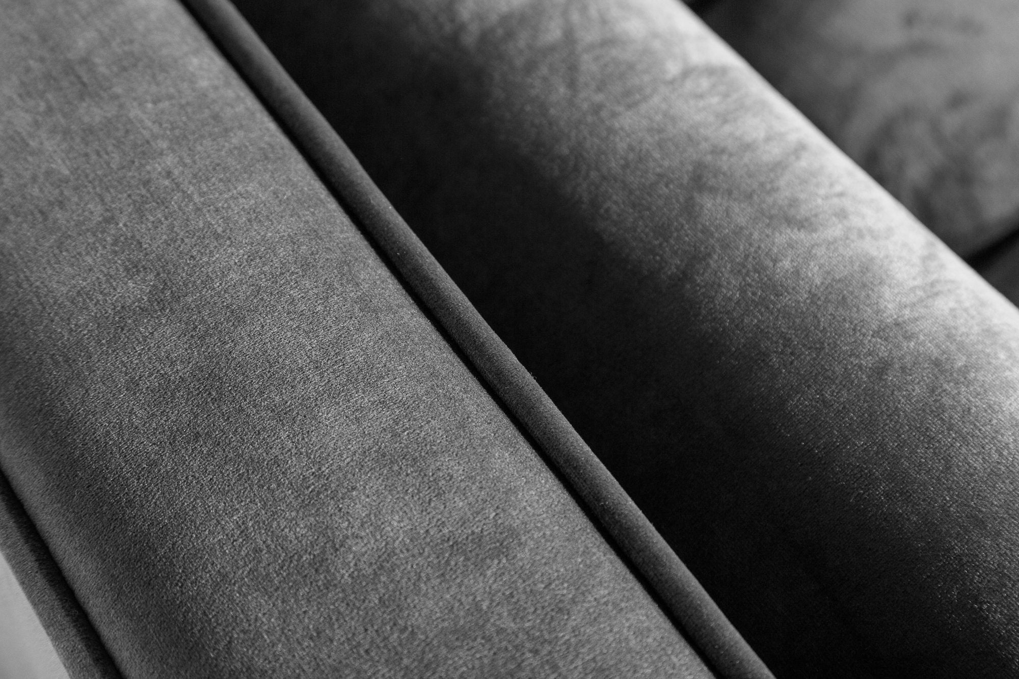 Invicta cozy velvet szürke kanapé