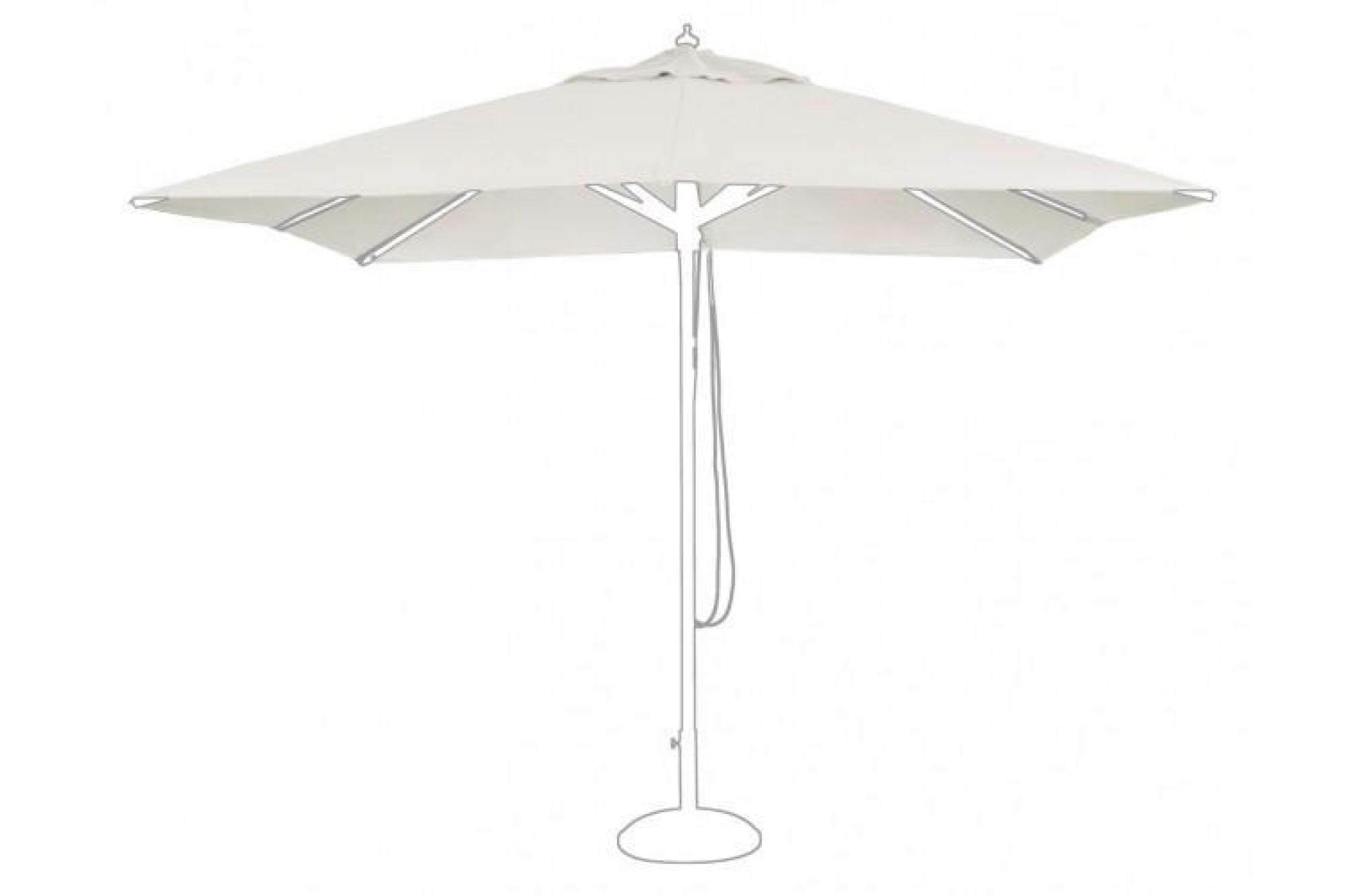 ECLIPSE C bézs napernyő - Csak ernyő