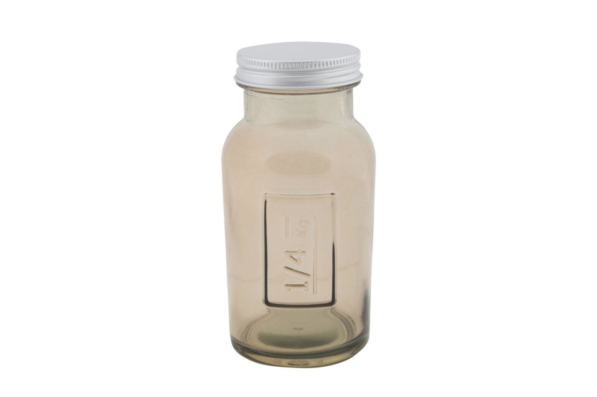 GREY JAR III szürkésbarna üveg üveg tároló