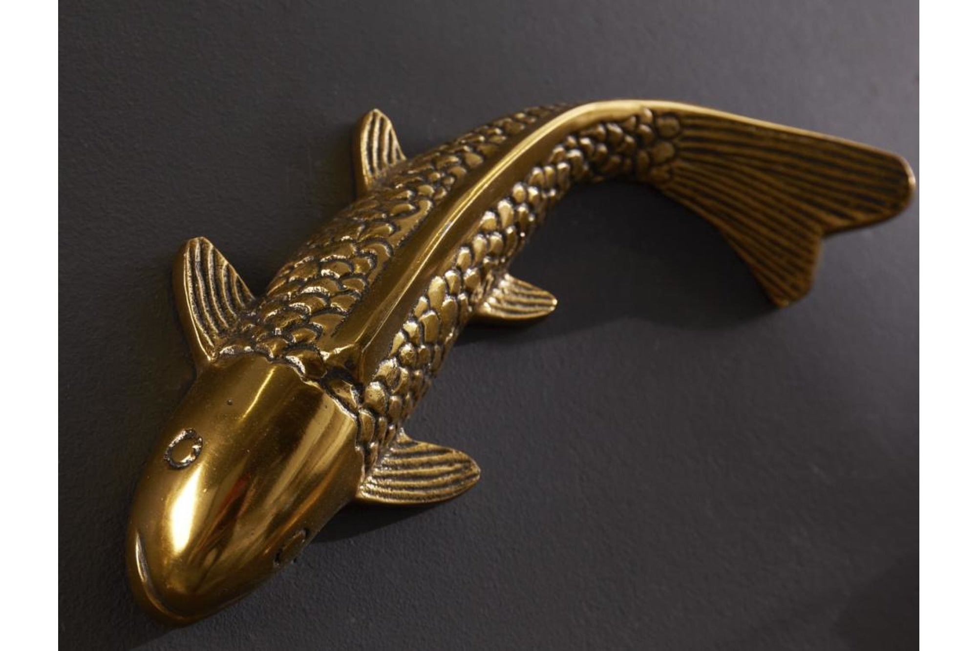 Invicta koi fish arany alumínium fali dekoráció