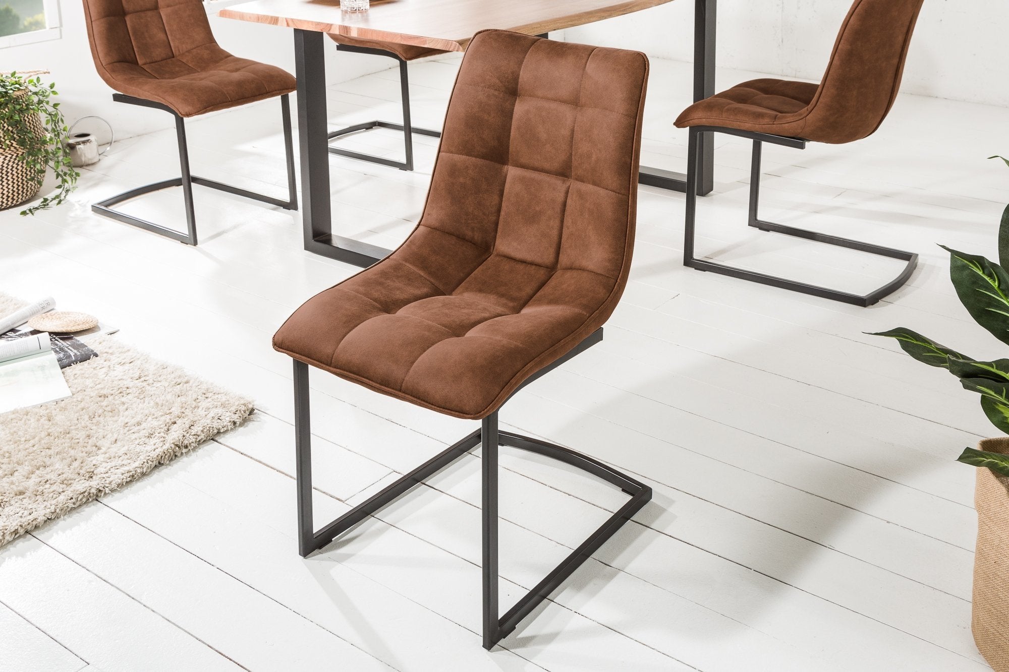 Invicta miami barna mikroszálas szék