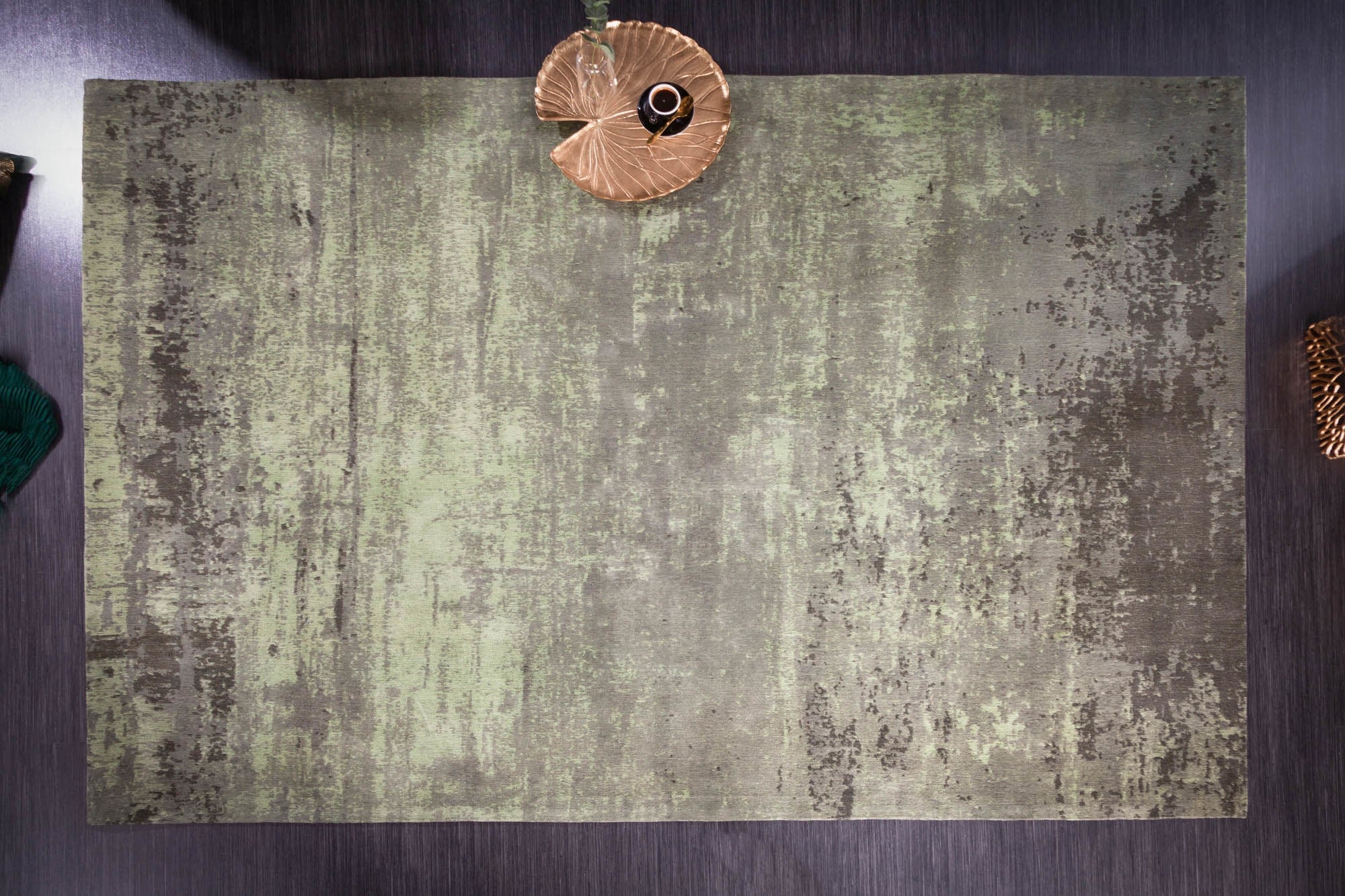 Invicta modern art zöld szövet szőnyeg 240cm