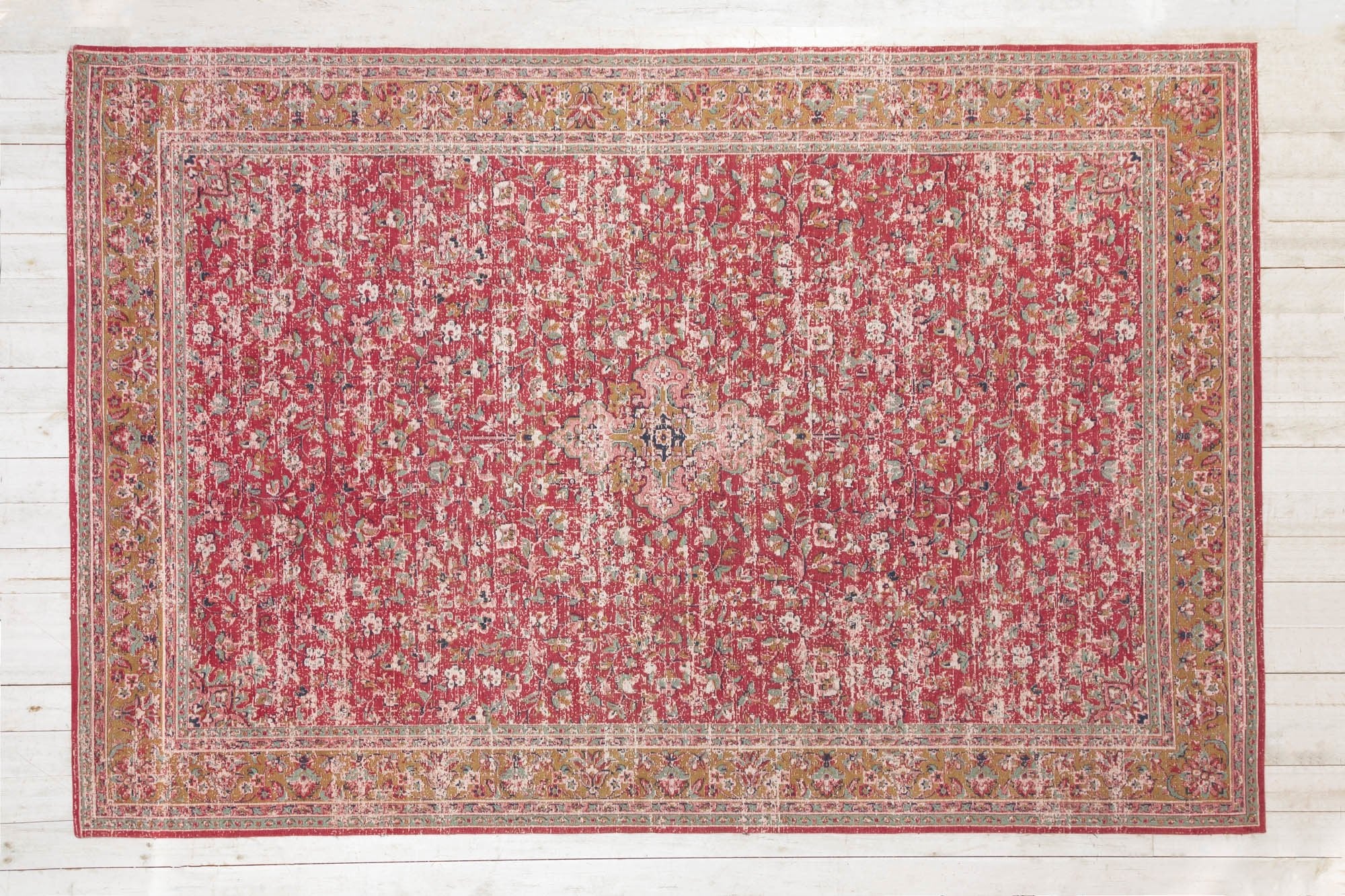 Invicta old marrakesch piros szövet szőnyeg