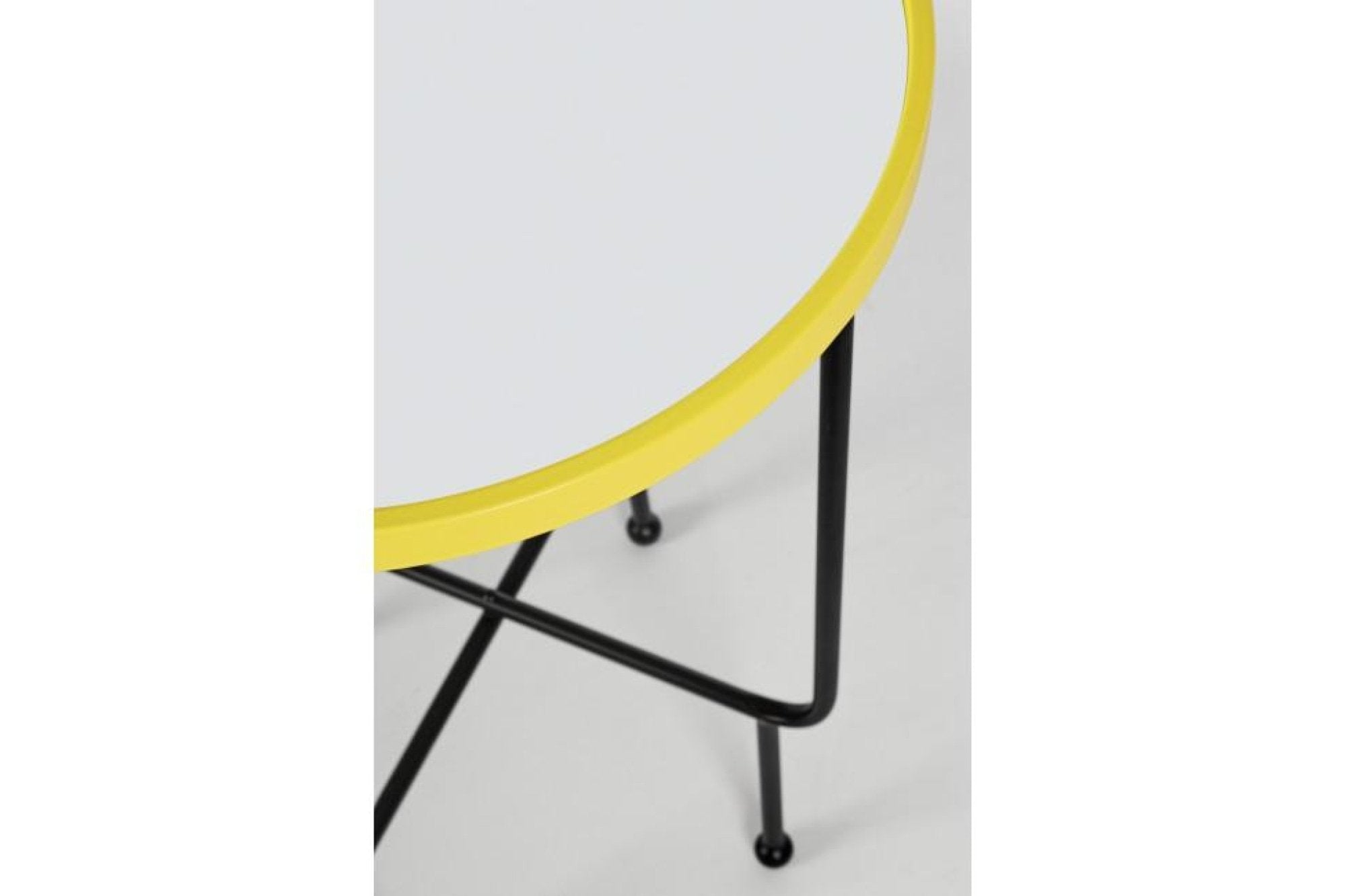 Bizzotto painter sárga acél lerakóasztal