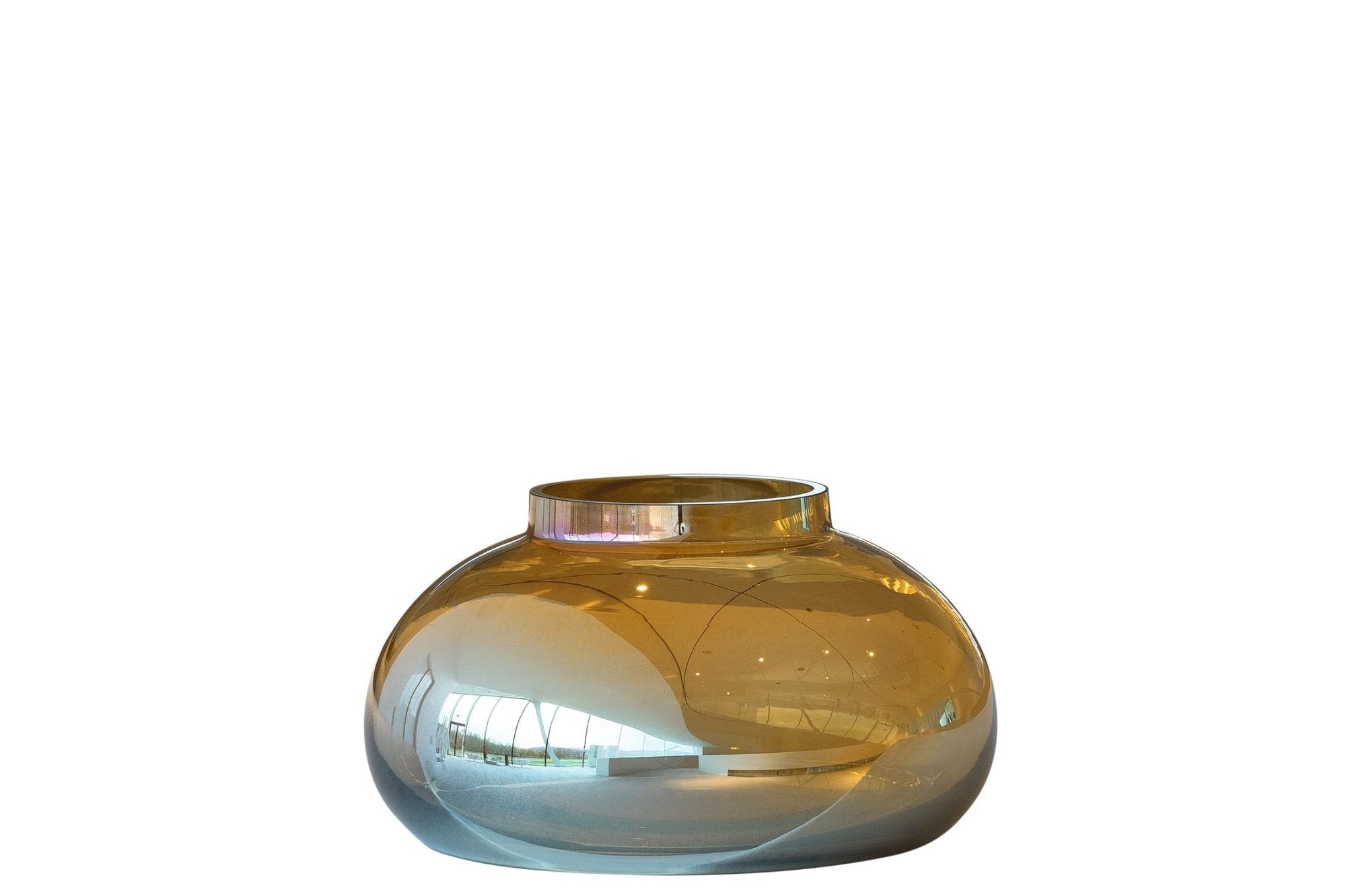 LEONARDO POESIA váza 14cm arany