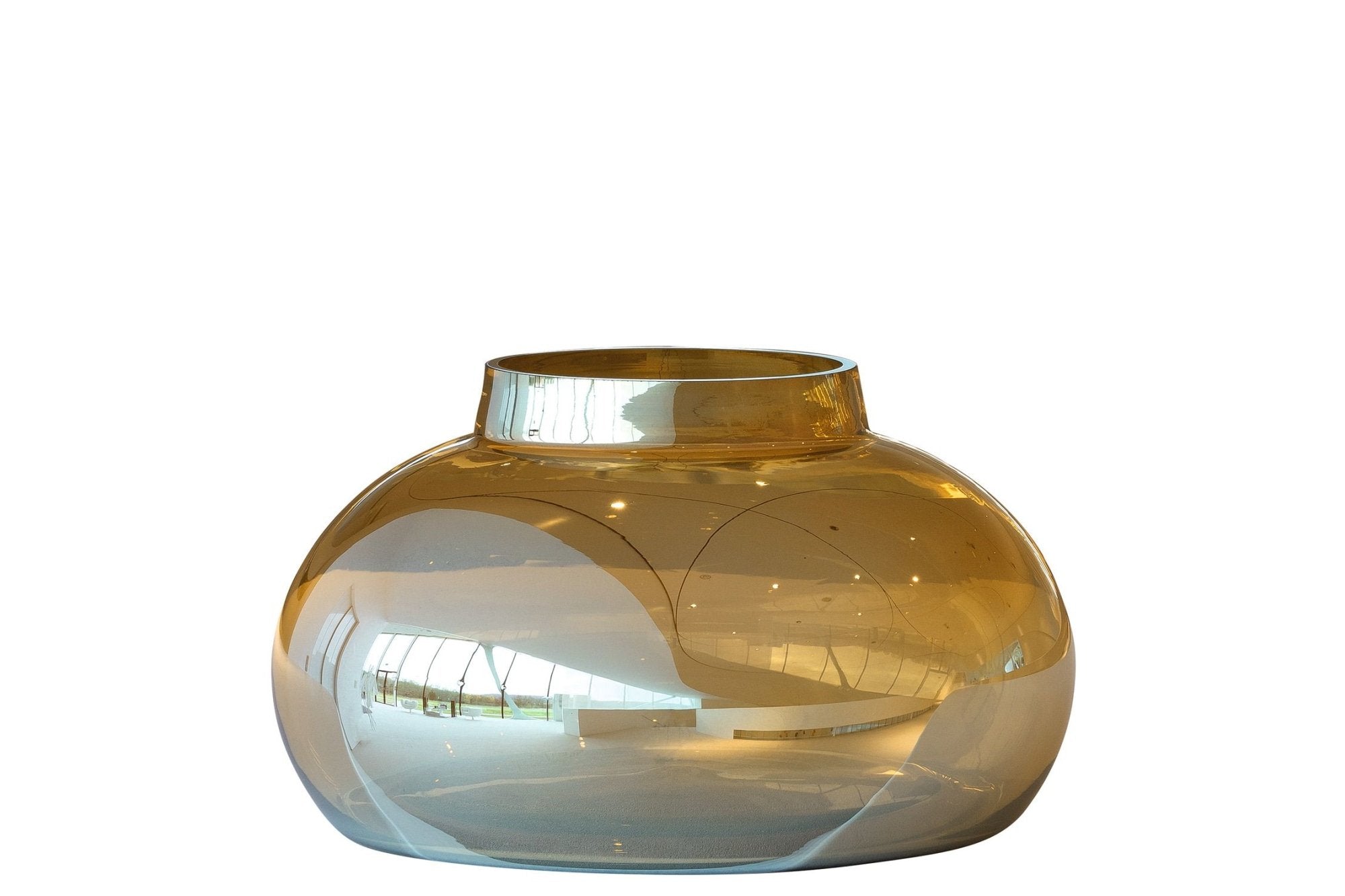 LEONARDO POESIA váza 18cm arany