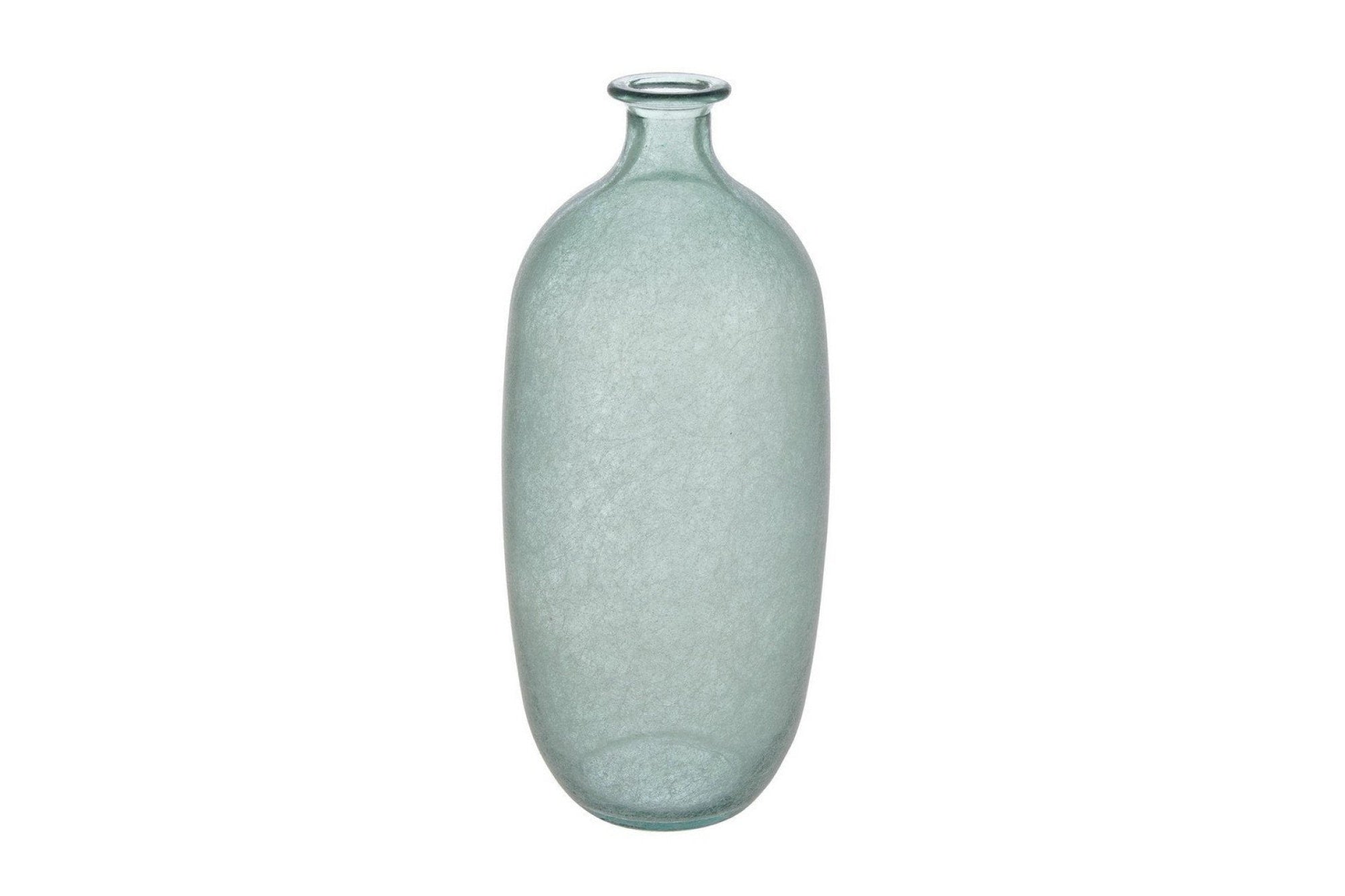 SILK kék üveg váza