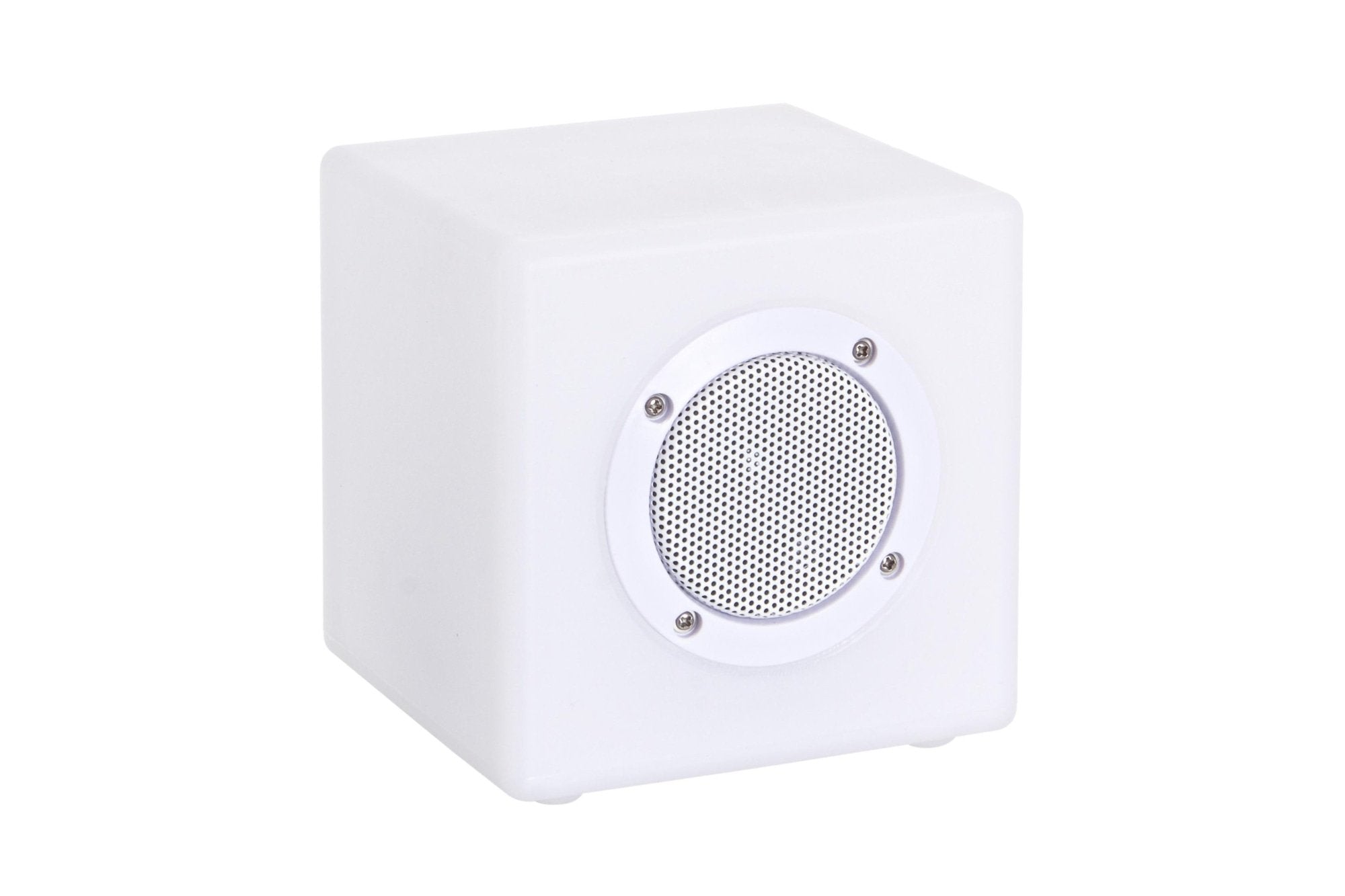 LED lámpa Bluetooth hangszóróval, Bizzotto Cube, 7 szín, USB kábel + távirányító, 15x15x15 cm, 15x15x15 cm