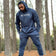 UNISEX TECH FLEECE PERFORMANCE HOODIE - NAVY