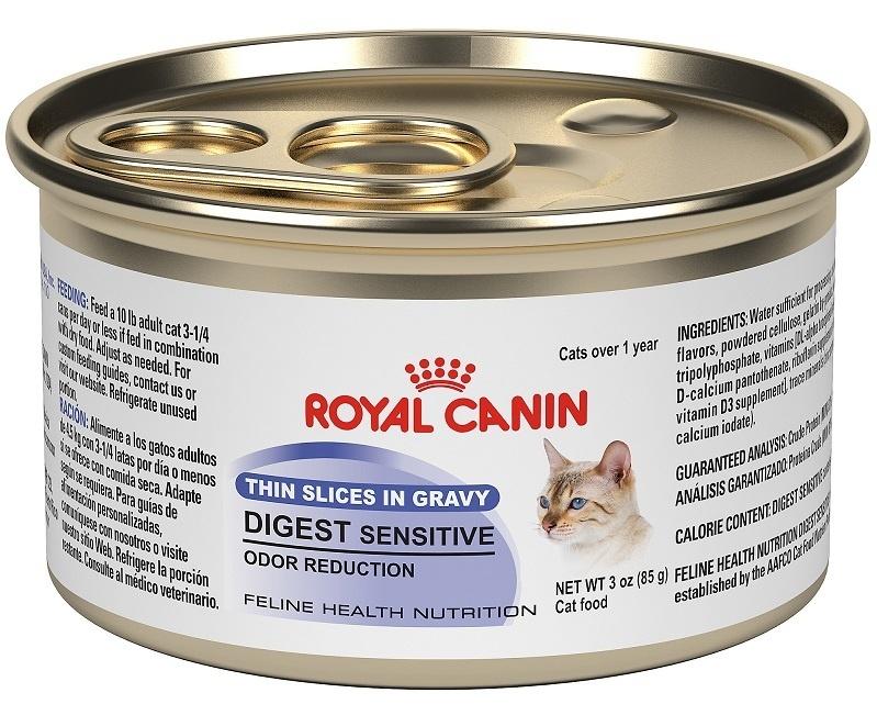 Royal Canin Feline Nutrition Digestive Sensitive Thin Slices in Gravy ...