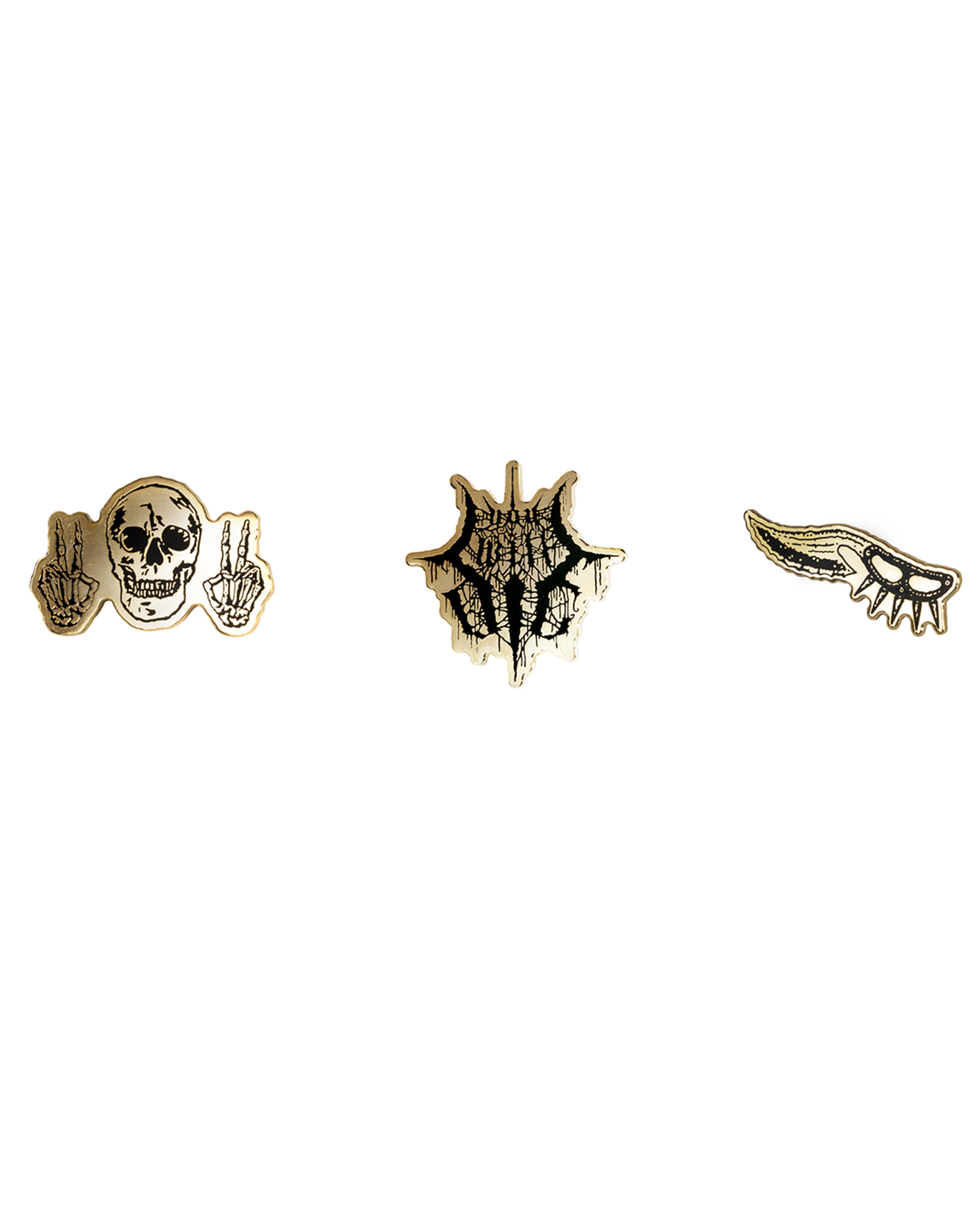 You Will Die Pins - Set of Three – Public Works