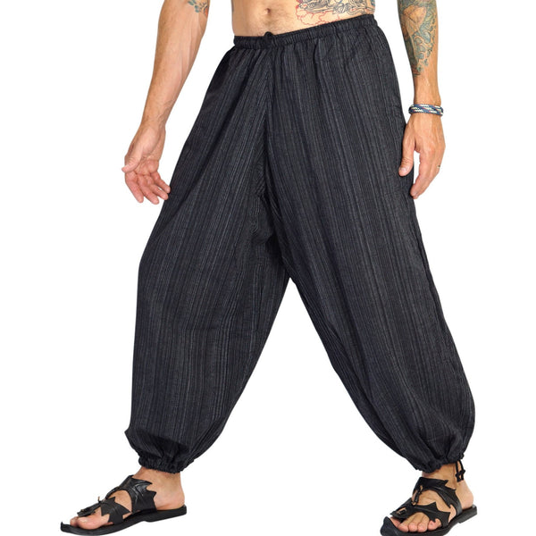 Baggy Pirate Pants - Striped Black – Zootzu Garb