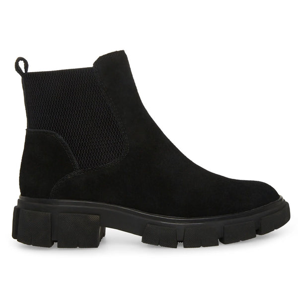 Blondo Posey Waterproof Chelsea Boot Black Suede | Mar-Lou Shoes