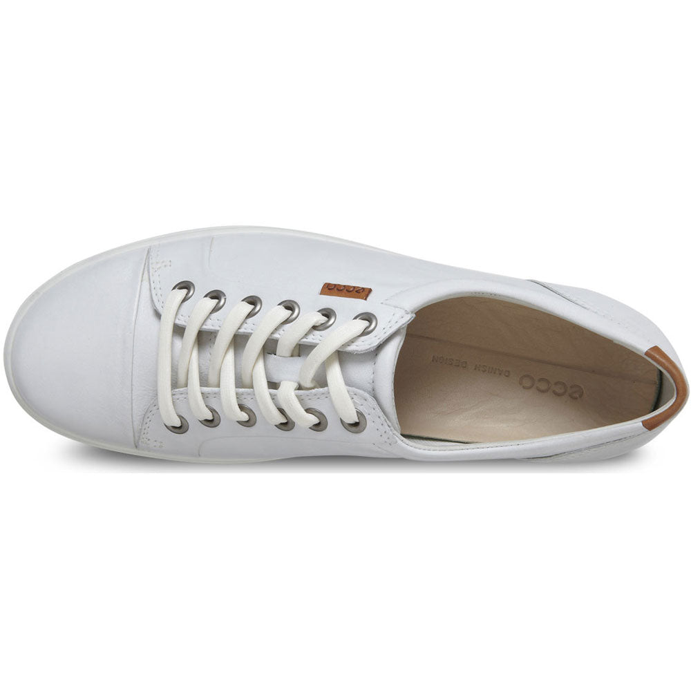 ECCO Women's 7 Sneaker in White Leather at Mar-Lou Shoes